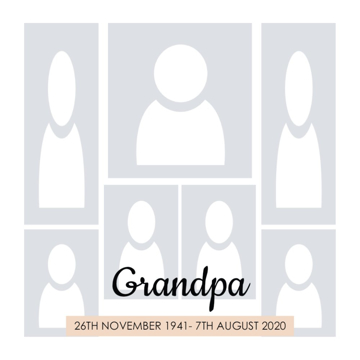 Picture of Acrylic Print In Memory 1 - 16x16