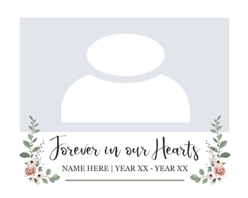 Picture of Acrylic Print In Memory 5 - 16x20