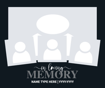 Picture of Acrylic Print In Memory 11 - 16x20