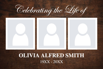 Picture of Acrylic Print In Memory 2 - 24x36