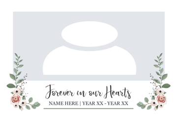 Picture of Acrylic Print In Memory 5 - 24x36