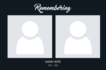 Picture of Acrylic Print In Memory 9 - 24x36