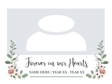 Picture of Acrylic Print In Memory 5 - 30x40