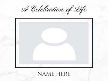 Picture of Acrylic Print In Memory 10 - 30x40