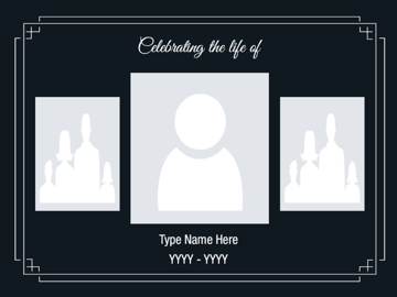 Picture of Acrylic Print In Memory 15 - 30x40