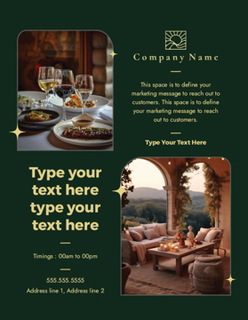 Picture of Food & Bev Poster 3 - 11 x 8.5