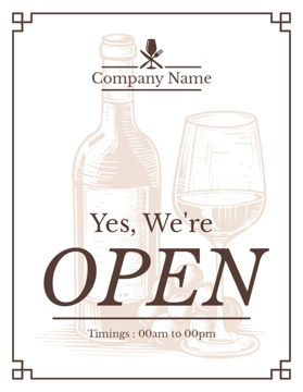 Picture of Food & Bev Poster 4 - 11 x 8.5