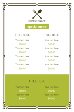 Picture of Food & Bev Poster 1- 36 x 24