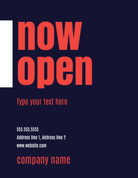 Picture of Business Poster 9 - 11 x 8.5