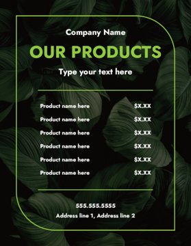 Picture of Business Poster 11 - 11 x 8.5