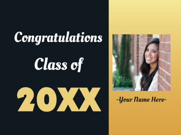 Picture of 9" x 12" Graduation 2