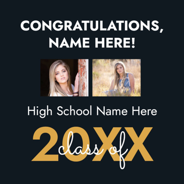 Picture of 12" x 12" Graduation 5