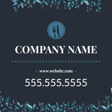 Picture of Restaurant 9- 12" x 12"