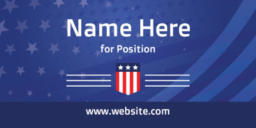 Picture of Political 4- 12" x 24"