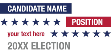 Picture of Political 5- 12" x 24"