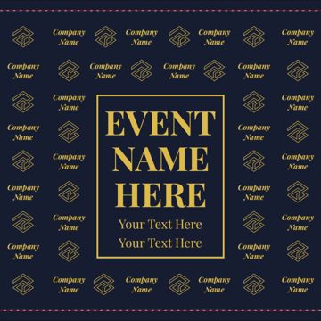 Picture of Repeating Logo 2 - 8ft x 8ft