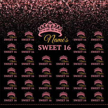 Picture of Birthday Tension Fabric Banner 3 - 8ft x 8ft