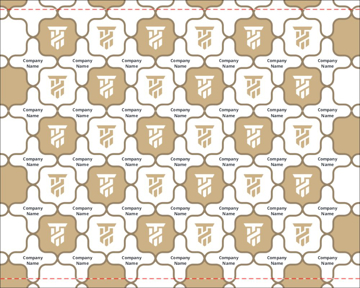 Picture of Patterned Tension Fabric Banner 1 - 8ft x 10ft