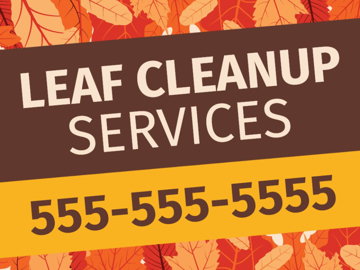 Picture of Fall Seasonal Signs 10