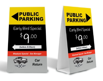 Picture of Parking A-Frame 4