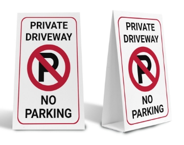 Picture of Parking A-Frame 16