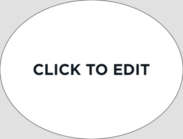 Picture of 3" x 4" Roll Labels Oval White Paper SFS