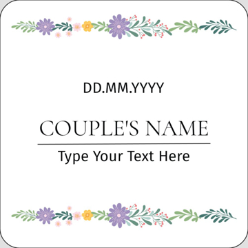 Picture of Event Stickers 8 - Rounded Square 3" x 3"