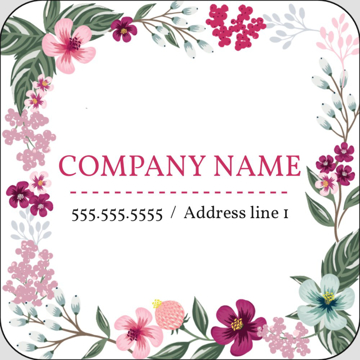 Picture of Retail Sticker 2 - Rounded Square 2" x 2"