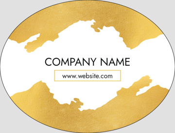 Picture of Retail Sticker 4 - Oval 3" x 4"