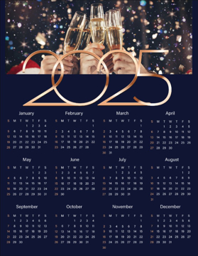 Picture of Magnetic Calendar 1 - Vertical