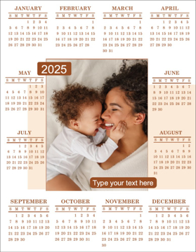 Picture of Magnetic Calendar 3 - Vertical