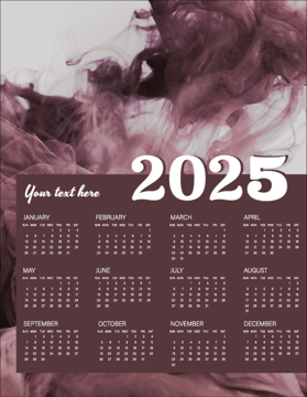 Picture of Magnetic Calendar 5 - Vertical