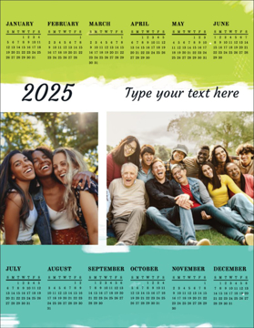 Picture of Magnetic Calendar 6 - Vertical