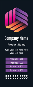 Picture of Retractable Best Seller 9 - 60" x 23"