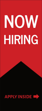 Picture of Now Hiring 8 - 60" x 23"