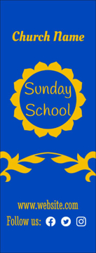 Picture of Sunday School 6 - 60" x 23"