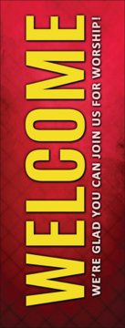 Picture of Welcome 10 - 60" x 23"