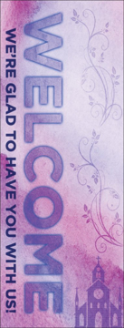 Picture of Welcome 2 - 60" x 23"