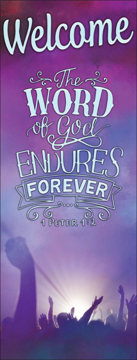 Picture of Welcome 4 - 60" x 23"