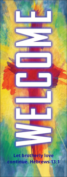 Picture of Welcome 6 - 60" x 23"
