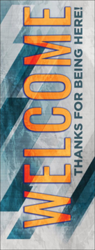 Picture of Welcome 7 - 60" x 23"