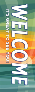 Picture of Welcome 8 - 60" x 23"