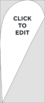 Picture of 7.5ft Teardrop Flag SFS