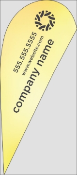 Picture of Best Seller 13 - 7.5ft Teardrop Flag