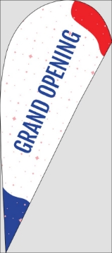 Picture of Best Seller 15 - 7.5ft Teardrop Flag