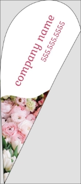 Picture of Best Seller 19 - 7.5ft Teardrop Flag