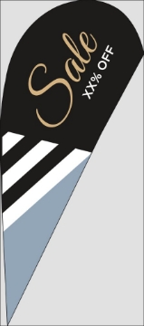 Picture of Best Seller 6 - 7.5ft Teardrop Flag