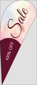 Picture of Best Seller 7 - 7.5ft Teardrop Flag