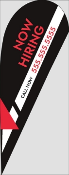 Picture of Best Seller 8 - 7.5ft Teardrop Flag