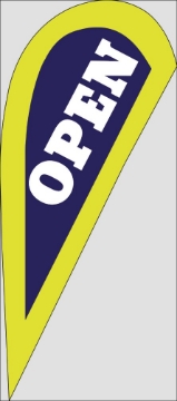 Picture of Best Seller 9 - 7.5ft Teardrop Flag